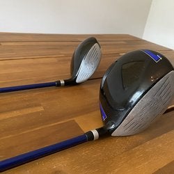 Men's Left Hand Callaway Strata Driver + 3 Wood