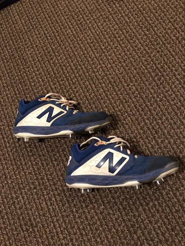 Blue Used Metal New Balance Spikes