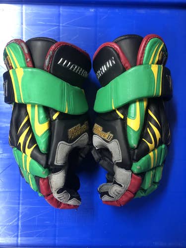 **RARE** JAMAICA Warrior 13" Macdaddy Lacrosse Gloves