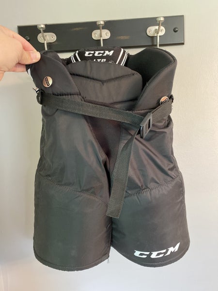 Black Used Large CCM LTP Hockey Pants