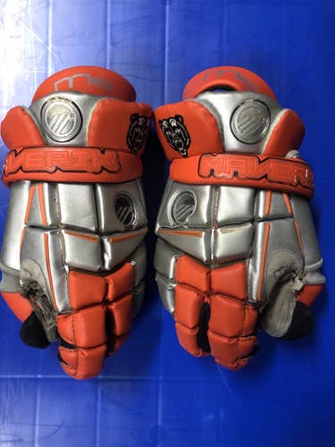 Mercer University Maverik 13" M3 Lacrosse Goalie Gloves