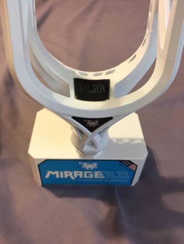 White New Attack & Midfield Unstrung Mirage 2.0 Head