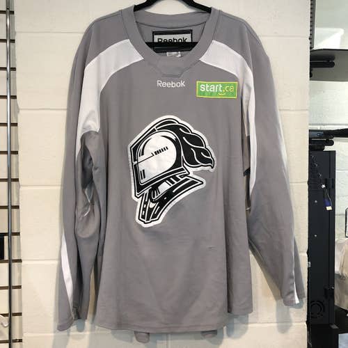 Used Grey Reebok London Knights Practice Jersey - Goalie