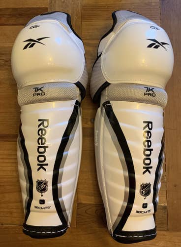 New Reebok 7K Shin Pads Pro Stock 15”