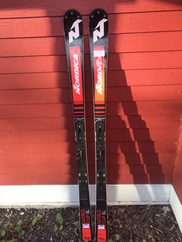 Used 2019 Nordica 156cm SL WC Skis, Read Disc Please