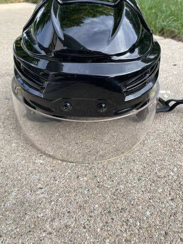 Black Used Large Bauer Pro Stock IMS 5.0 Helmet