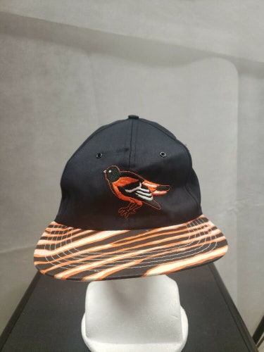Vintage Baltimore Orioles HTS Miller Genuine Draft Zumba Snapback Hat SGA MLB