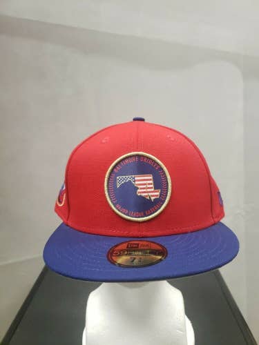 NWS Baltimore Orioles Statley New Era 59fifty 7 3/4 MLB