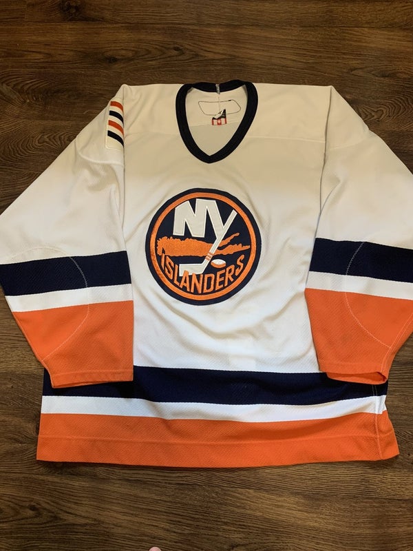 New York Islanders NHL Adidas MiC Team Issued Away Jersey Size 52 (Pla –  Wave Time Thrift