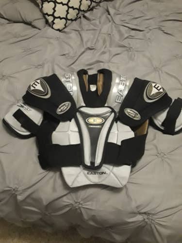 New Senior Medium Easton Shoulder Pads