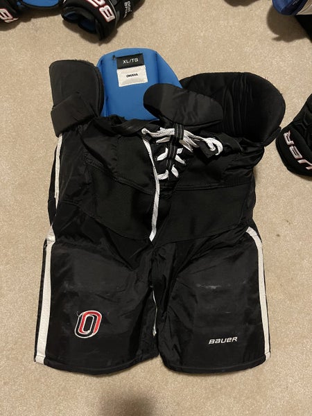 USED Bauer Nexus Extra Large Pro Stock University Of Nebraska Omaha Pants
