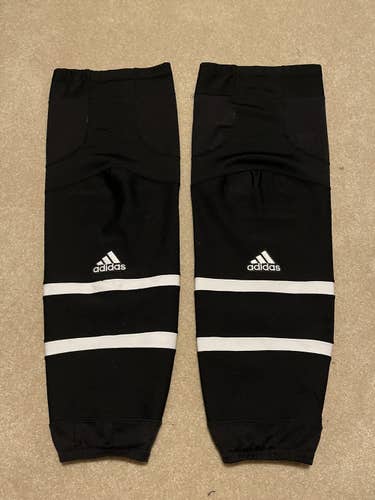 USED Adidas Large Black University Of Nebraska Omaha Game Socks