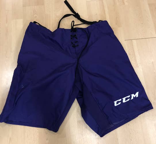Rare - Orlando Solar Bears  ECHL Purple Pro Stock CCM Pant Shell size L