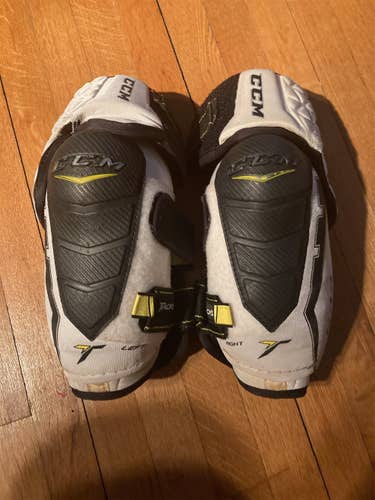 Used Large CCM Ultra Tacks Pro Stock Elbow Pads