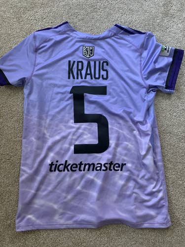 2021 Game Worn Michael Kraus PLL Waterdogs Jeresey