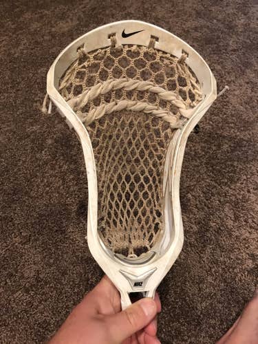 White Used Attack & Midfield Strung Vapor Head