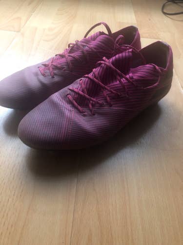 Pink Used Size 8.5 (Women's 9.5) Adidas Nemeziz 19.1 Cleats