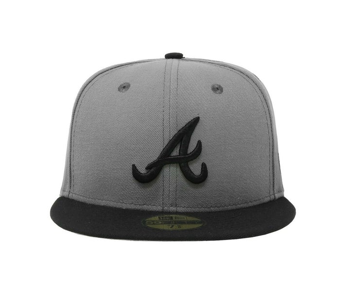 New Era Atlanta Braves 59FIFTY Basic Black Fitted Hat