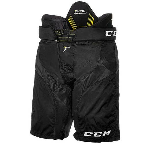 New CCM Tacks 7092 Ice Hockey Player Girdle size Junior Small Black pants Youth