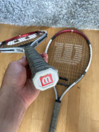 2 Used Wilson Tennis Racquet