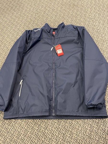 CCM 2XL NAVY Team Midweight jacket