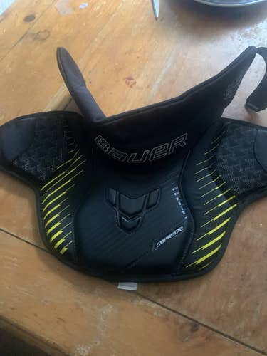 New Bauer throat protector