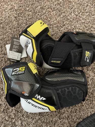 Senior Large Bauer  Supreme 2S Pro Elbow Pads