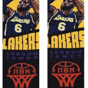 LeBron James Los Angeles Lakers LA Stance NBA Graded Socks Large Mens 9-13