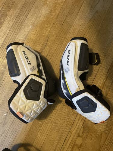 Used Large CCM Ultra Tacks Elbow Pads