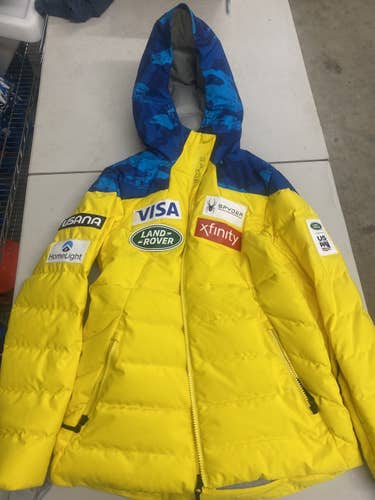 Yellow Women's Medium Spyder Jacket