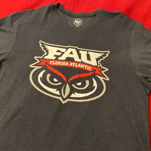 NCAA FAU Owls '47 Brand Blue T-Shirt XL * NEW NWT * Retail $28