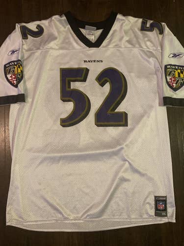 Reebok Ray Lewis Baltimore Ravens Jersey size 2XL vintage