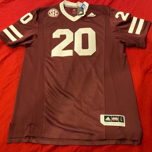 NCAA Mississippi State Bulldogs #20 Football Jersey * NEW NWT * Retail $120