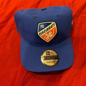 MLS FC Cincinnati New Era Team Logo 9TWENTY Adjustable Hat - Blue