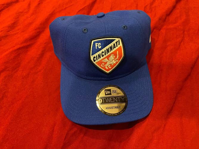 MLS FC Cincinnati New Era Team Logo 9TWENTY Adjustable Hat - Blue
