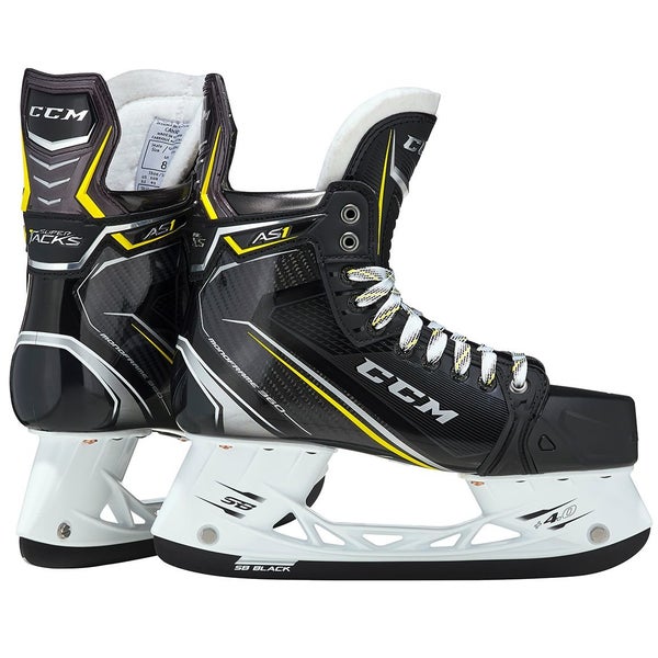 Junior New CCM Super Tacks AS1 Hockey Skates Regular Width Size 4