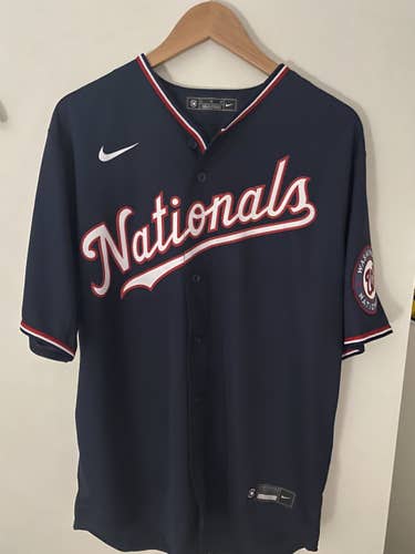 Blue Used Large Nike Jersey