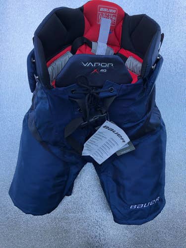 Junior New Medium Bauer VAPOR X:40 Hockey Pants