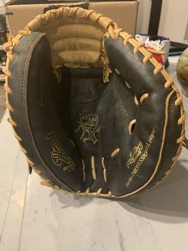 High School/College Catcher's 33" Heart of the Hide Baseball Glove