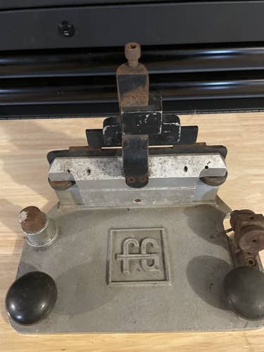 Fleming Gray skate sharpener holder