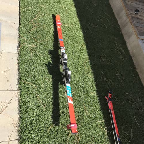 Used Rossignol Racing Hero FIS SG Skis With Bindings Max Din 18