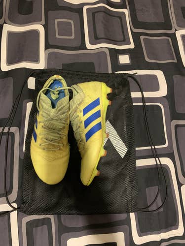 Yellow Used Size 9.5 (Women's 10.5) Adidas Nemeziz Cleats