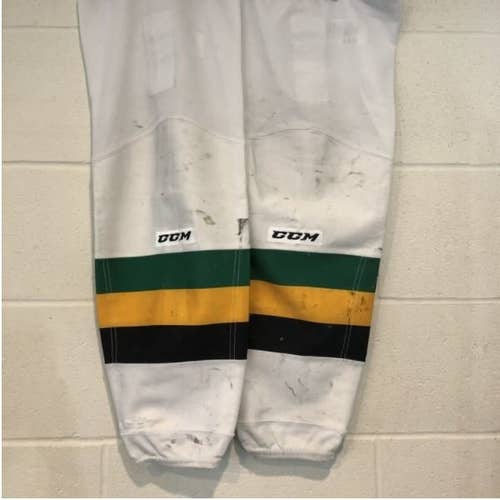 London Knights 2019-2020 White CCM Game Socks - Senior (2 Pairs)