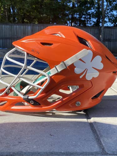 Orange Adult Player's Warrior Burn Helmet