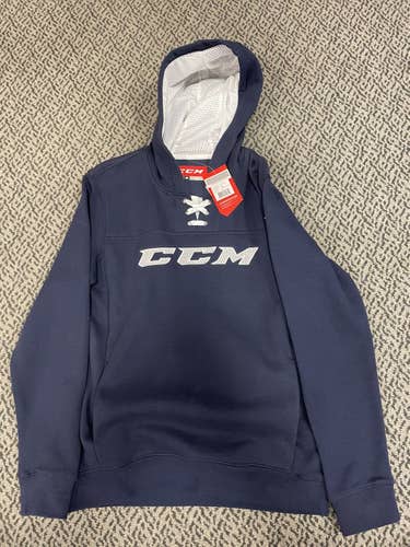 CCM Youth Xl Navy Team hoodie