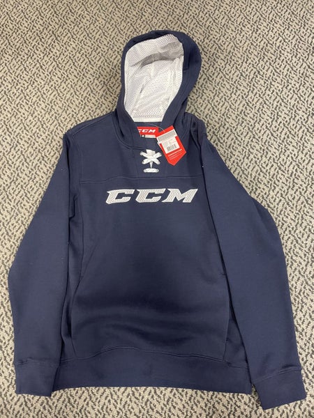 CCM Youth Xl Navy Team hoodie