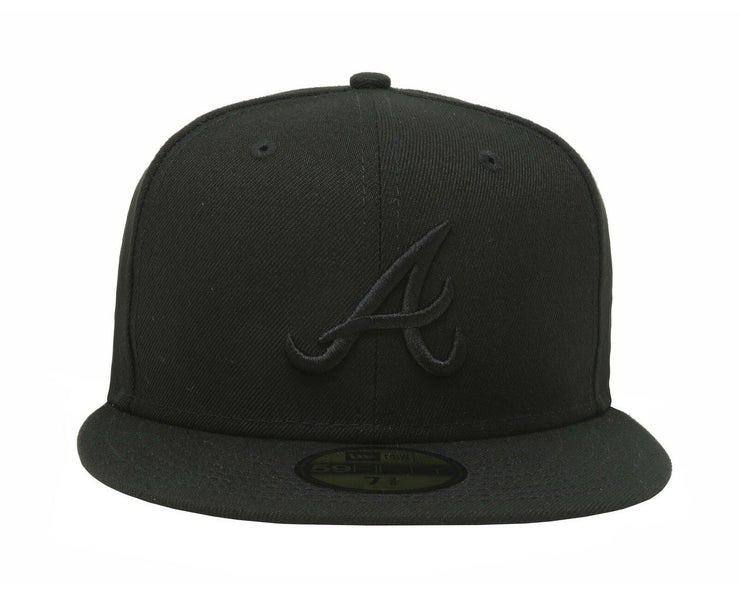 Men's Atlanta Braves New Era Blue Spring Color Basic 59FIFTY