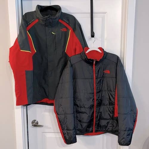NORTH FACE MEN'S CLEMENT TRICLIMATE® JACKET MENS XL 3N1