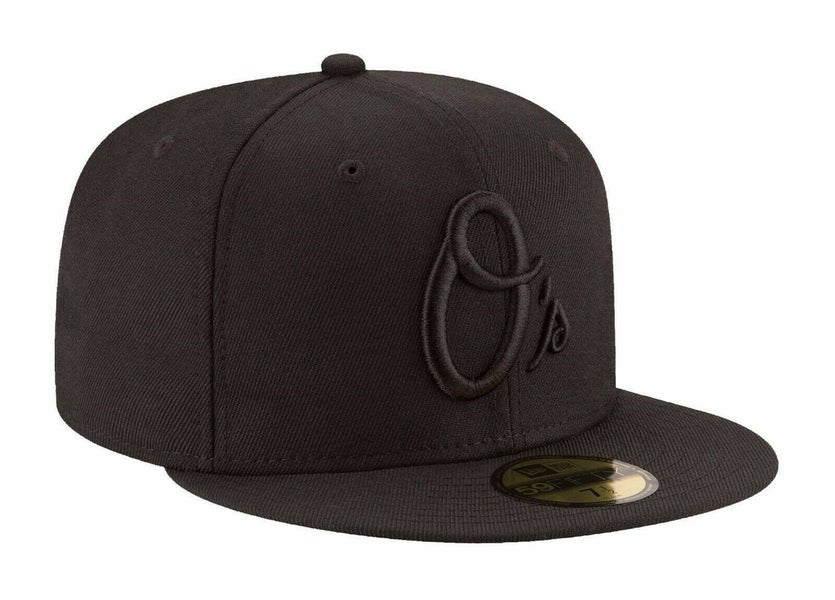 New Era 59FIFTY Baltimore Orioles O Logo Fitted Hat Black White