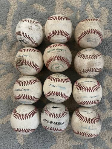 Rawlings, Nike, Proline Baseballs (dozen)